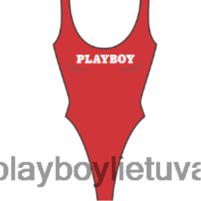 baywatch vienas gabalas raudona Playboy moterys apranga 64RVB1413