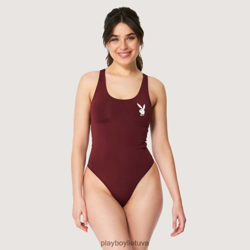 zuikio galvos bodis bordo Playboy moterys apranga 64RVB1410