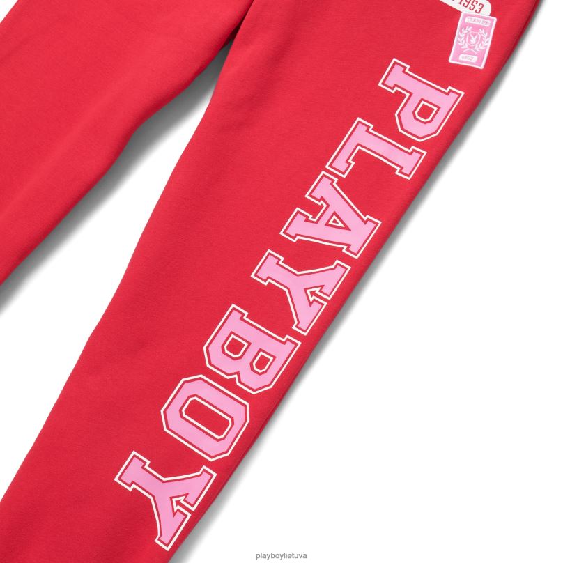 1953 metų čempionų sportinės kelnės tamsiai raudona Playboy moterys apranga 64RVB1273