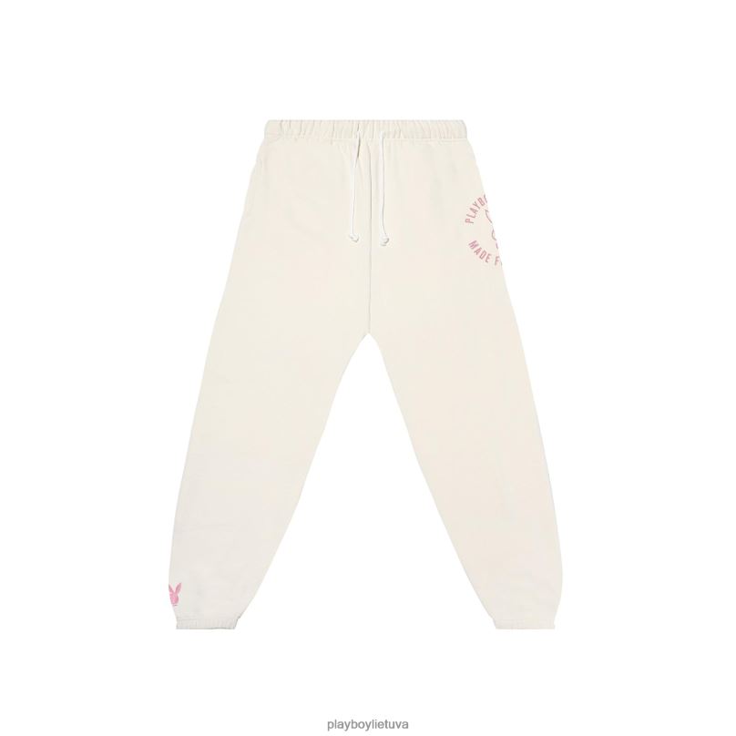 atvėsinti sportines kelnes beveik baltas Playboy moterys apranga 64RVB1247