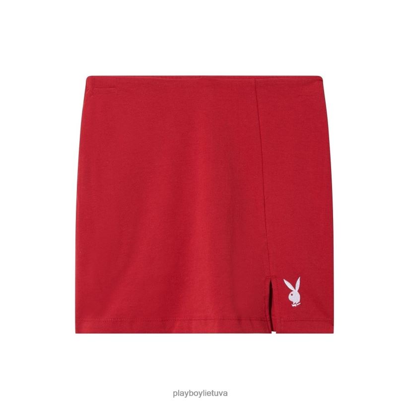 skeltu sijonu raudona Playboy moterys apranga 64RVB1227