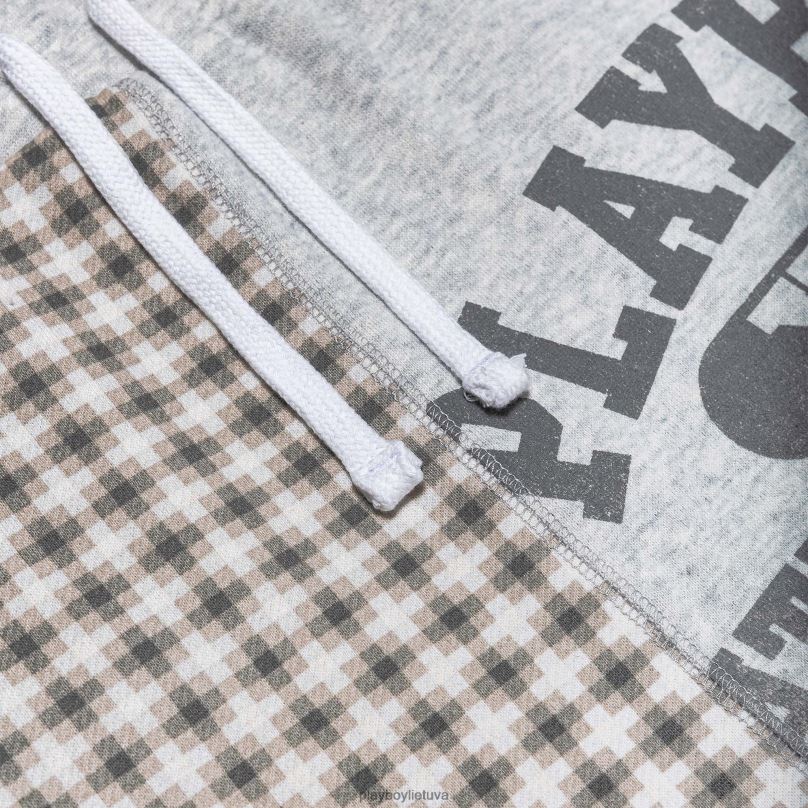 universitetinis languotas mini sijonas viržių pilka Playboy moterys apranga 64RVB1260