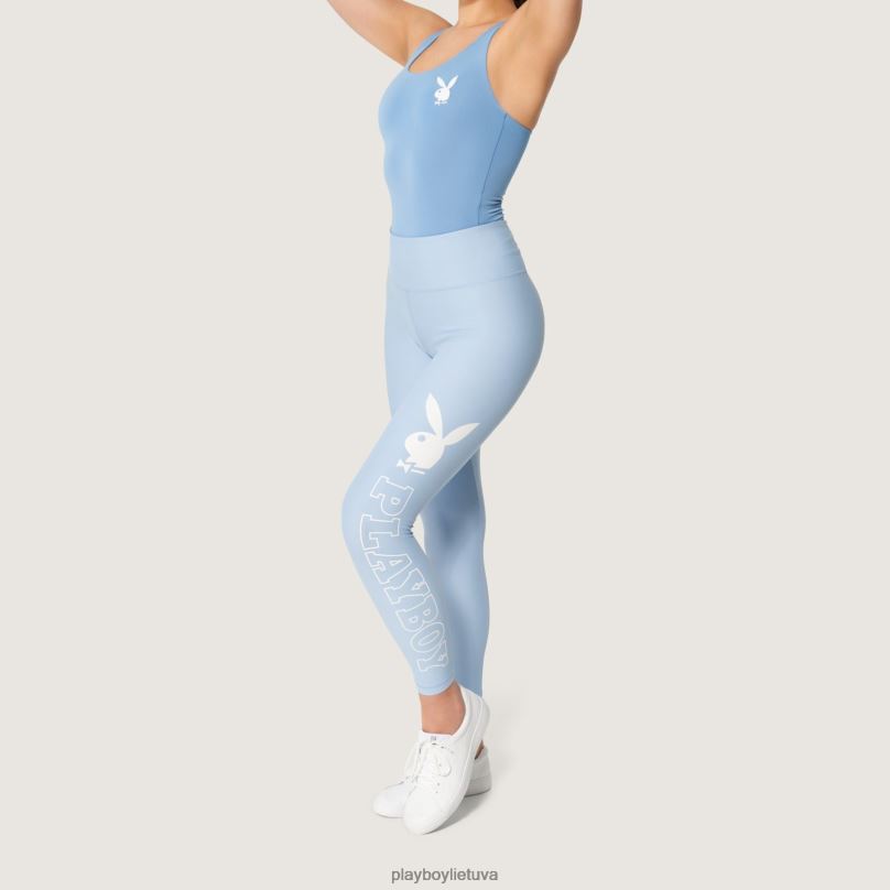 Triušio galvos antblauzdžiai mėlyna Playboy moterys apranga 64RVB1170