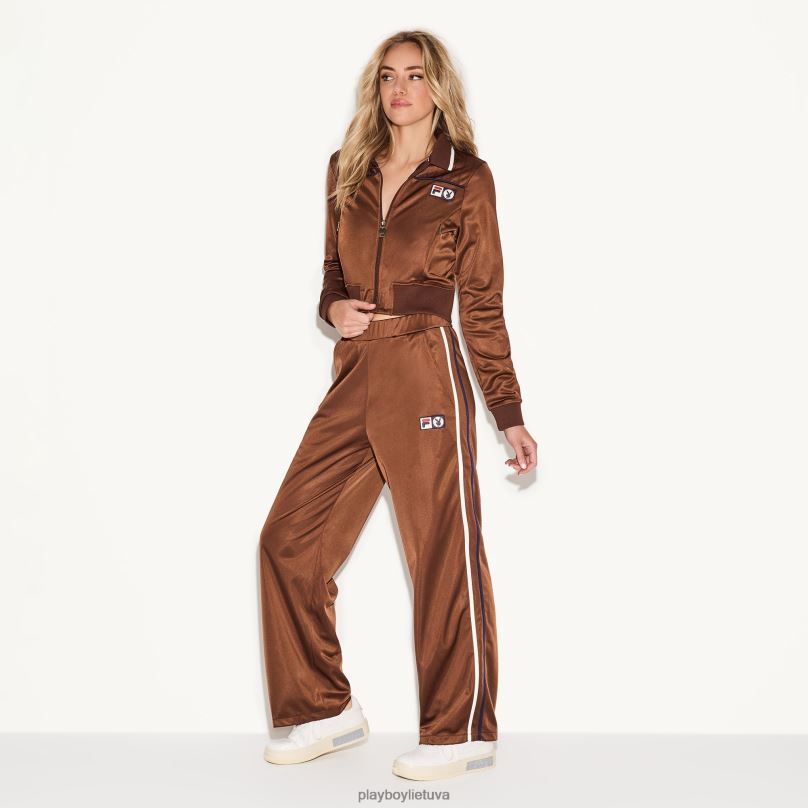 mardi takelio kelnaitės rudas Playboy x FILA moterys apranga 64RVB1180