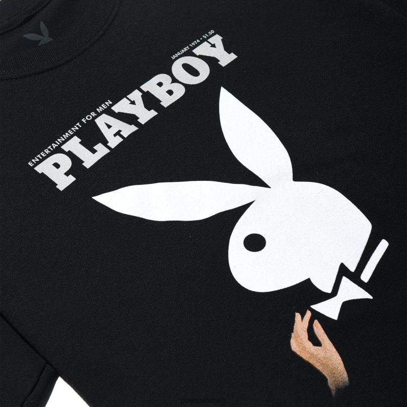 apkarpyti 1974 m. sausio mėnesio viršelio marškinėliai originalus Playboy moterys apranga 64RVB967