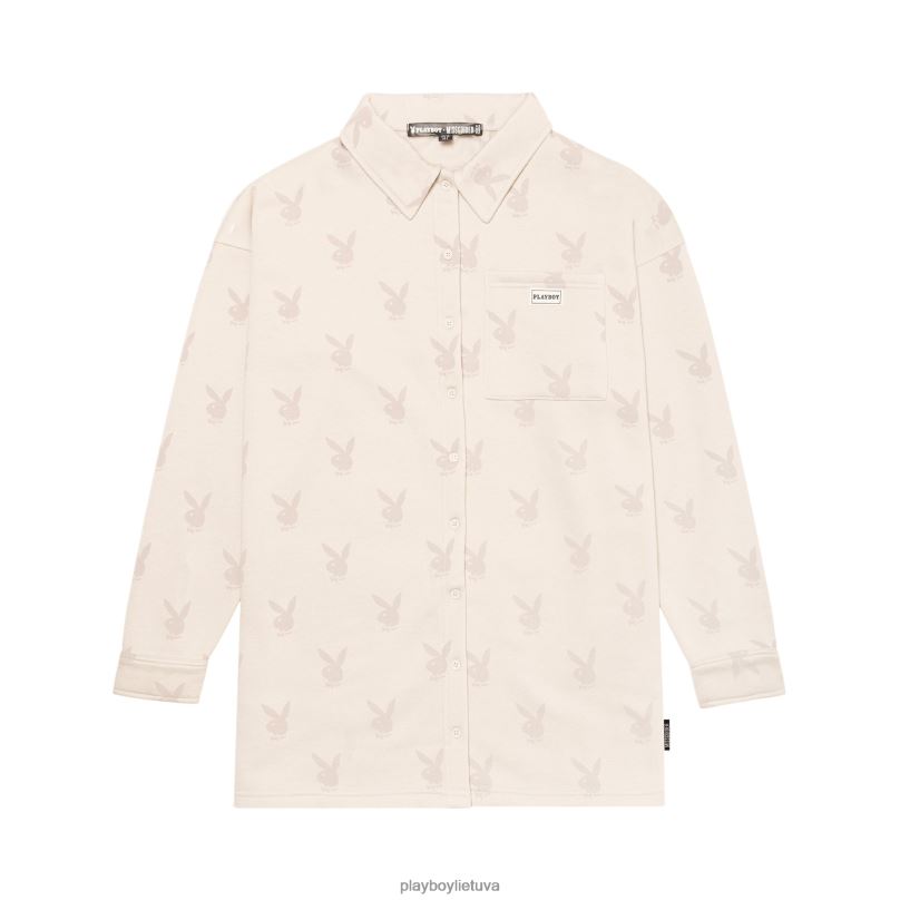 poilsio naktiniai marškinėliai akmuo Playboy moterys apranga 64RVB151