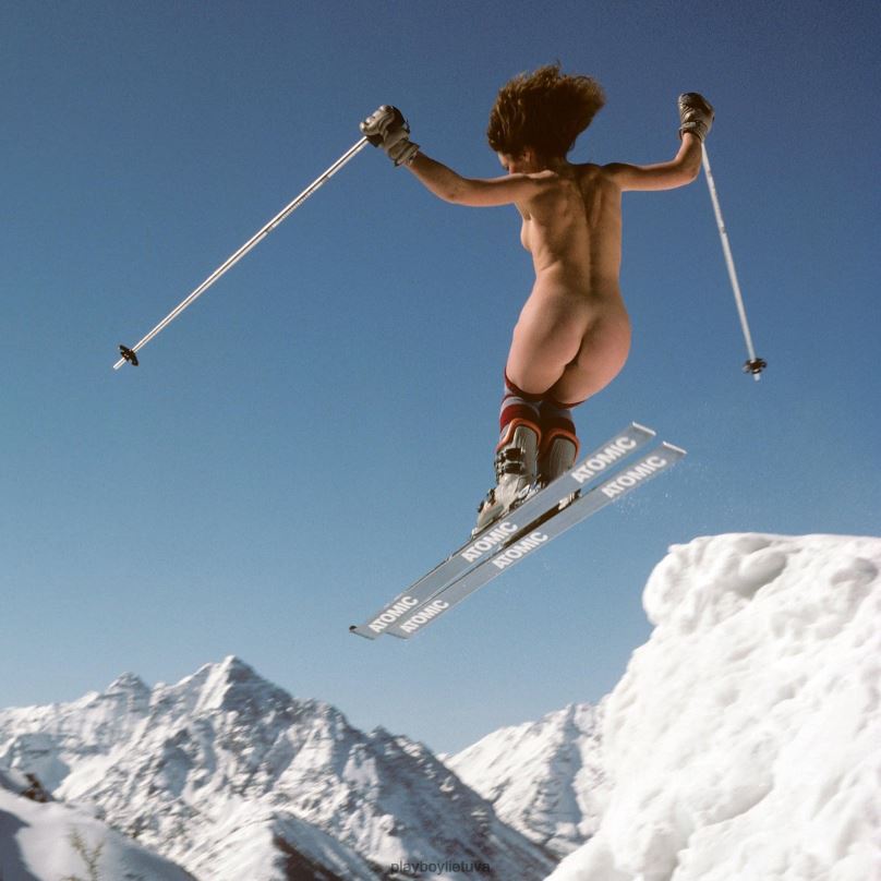 slidėmis apkarpytos ilgos rankovės feat. Holly cook iš merginų žiemos 1984 m juodas Playboy moterys apranga 64RVB984