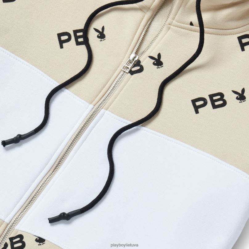 megztinis su užtrauktuku akmuo Playboy moterys apranga 64RVB1127