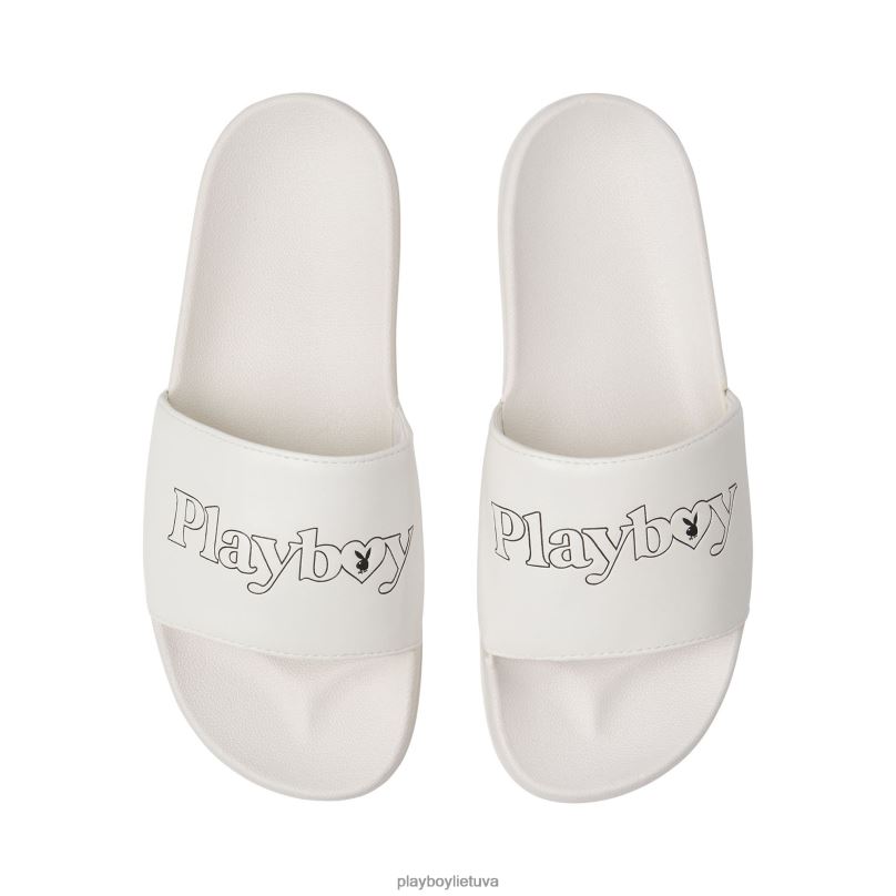 stiebo širdis slysta baltas Playboy moterys avalynė 64RVB836