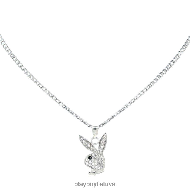 dailus karoliai sidabras Playboy moterys priedas 64RVB1647