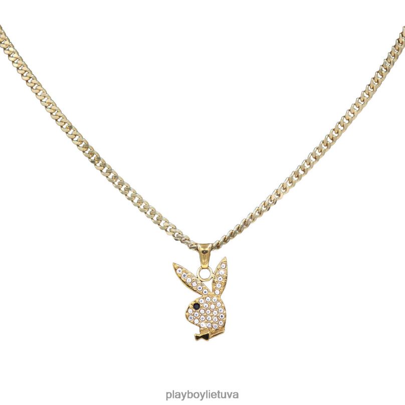 dailusis chokeris auksas Playboy moterys priedas 64RVB1644