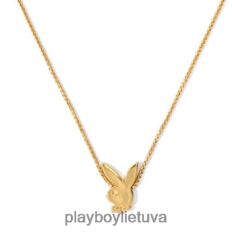 zuikio karoliukų karoliai auksas Playboy moterys priedas 64RVB1628