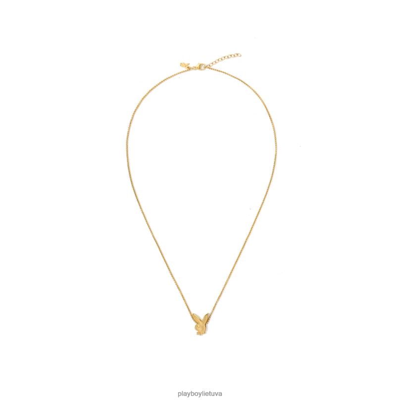 zuikio karoliukų karoliai auksas Playboy moterys priedas 64RVB1628