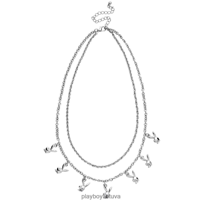 zuikio sukrauta grandinėlė zuikio karoliai originalus Playboy moterys priedas 64RVB1629