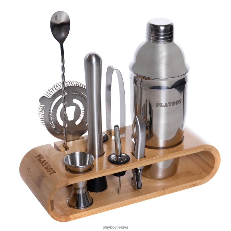 10 dalių baro komplektas originalus Playboy unisex priedas 64RVB908