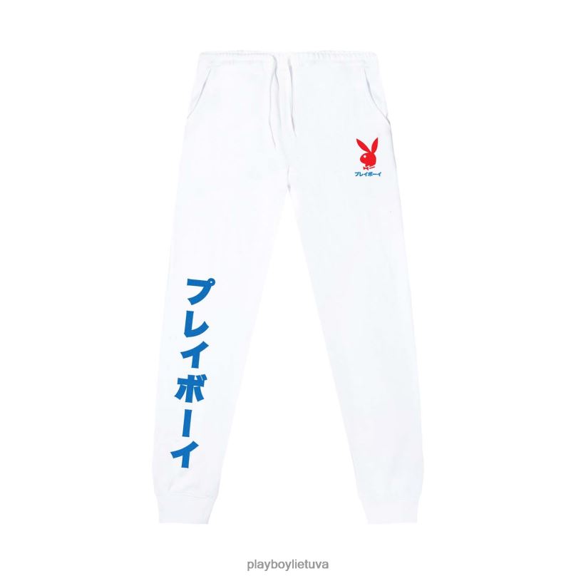 Japoniški bėgikai su triušio galva baltas Playboy vyrų apranga 64RVB571