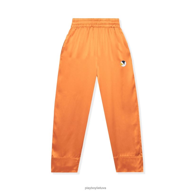 šilkinės poilsio kelnės rūdys Playboy vyrų apranga 64RVB645