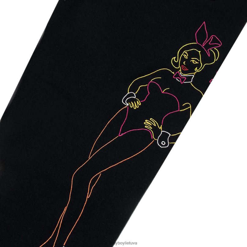 zuikio kontūro sportinės kelnės tempimo limuzinas Playboy vyrų apranga 64RVB584