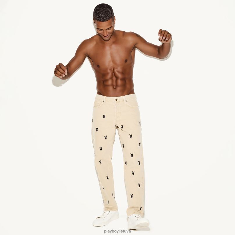 tėtis Jean Khaki originalus Playboy vyrų apranga 64RVB551