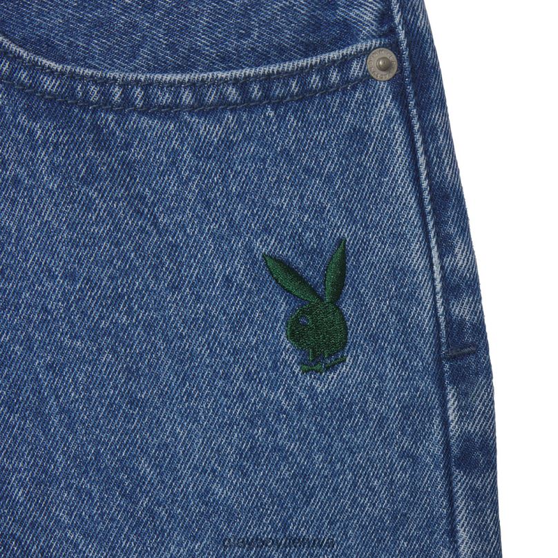 vintažinės džinsinės kelnės originalus Playboy vyrų apranga 64RVB553