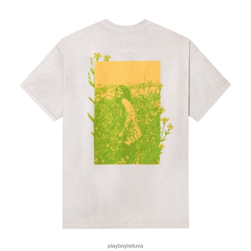 1968 m. rugpjūčio mėn. žaidimo draugo gale olson floral Masthead marškinėliai originalus Playboy vyrų apranga 64RVB305