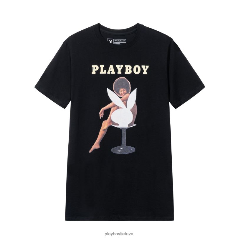 1971 m. spalio Darine Stern viršelio marškinėliai originalus Playboy vyrų apranga 64RVB102