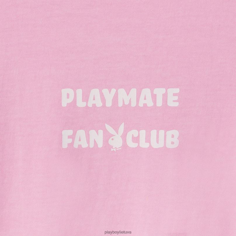 metų žaidimo draugo tanko atspaudas rožinė/balta Playboy vyrų apranga 64RVB112