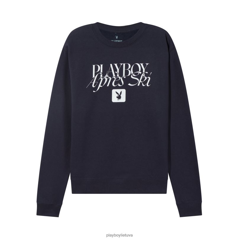 apres ski crewneck karinis jūrų laivynas Playboy vyrų apranga 64RVB370