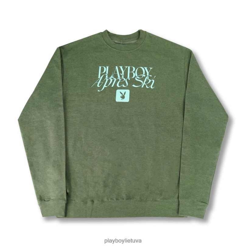 apres ski crewneck kariuomenės viržiai Playboy vyrų apranga 64RVB371