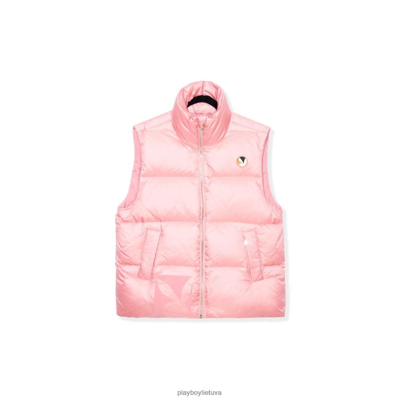 n950pb puffer liemenė rožinis Playboy vyrų apranga 64RVB448