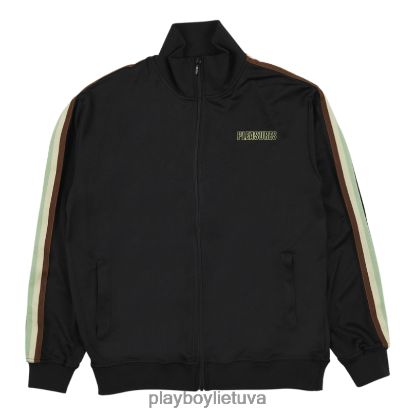 pikta striukė juodas Playboy x Pleasures vyrų apranga 64RVB369