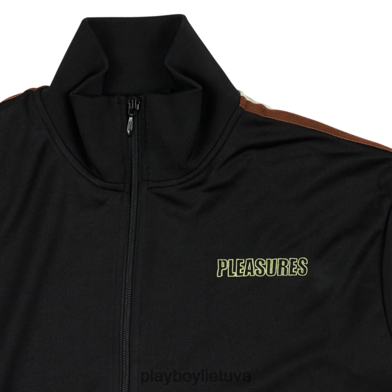 pikta striukė juodas Playboy x Pleasures vyrų apranga 64RVB369