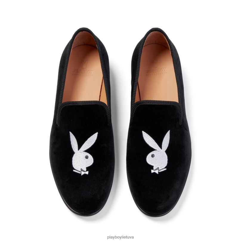 duke + dexter aksominiai zuikio loafers originalus Playboy vyrų avalynė 64RVB847