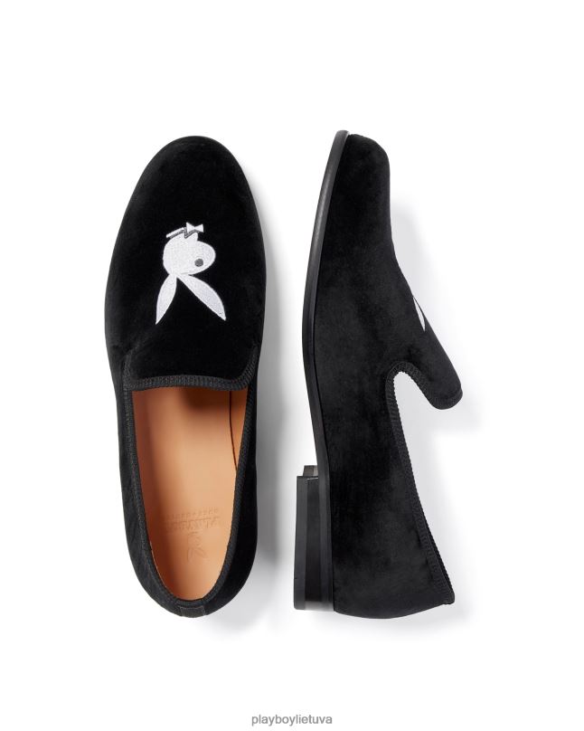 duke + dexter aksominiai zuikio loafers originalus Playboy vyrų avalynė 64RVB847
