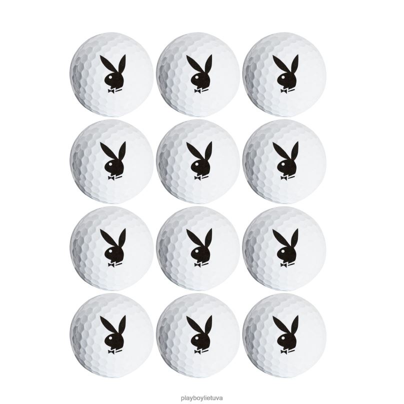 golfo kamuoliukai (12 vnt.) originalus Playboy vyrų priedas 64RVB838