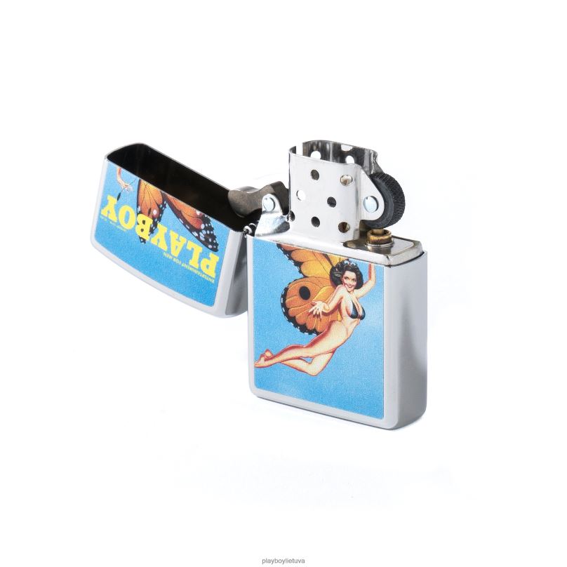 rugpjūčio 1976 viršelio zippo žiebtuvėlis originalus Playboy vyrų priedas 64RVB858