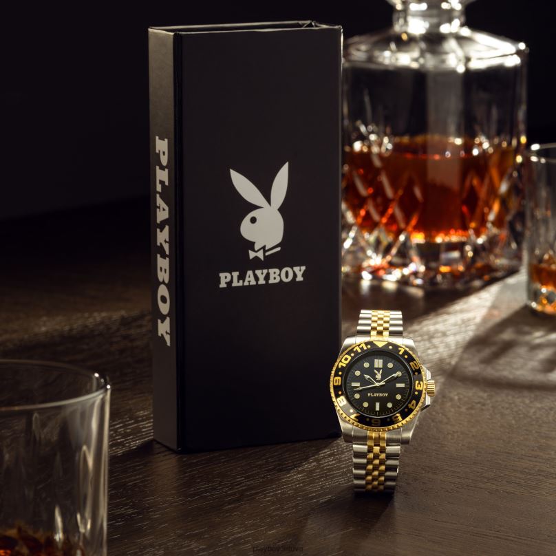 keliautojo laikrodis originalus Playboy vyrų priedas 64RVB813